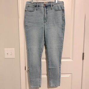NWT Madewell 11” Roadtripper High Waist Skinny Jeans